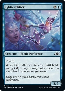 Image for Glitterflitter (48) [Unfinity] - Magic: The Gathering