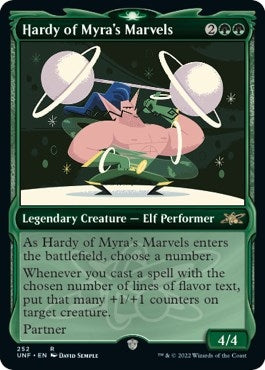 Image for Hardy of Myra's Marvels (Showcase) (252) [Unfinity] - Magic: The Gathering