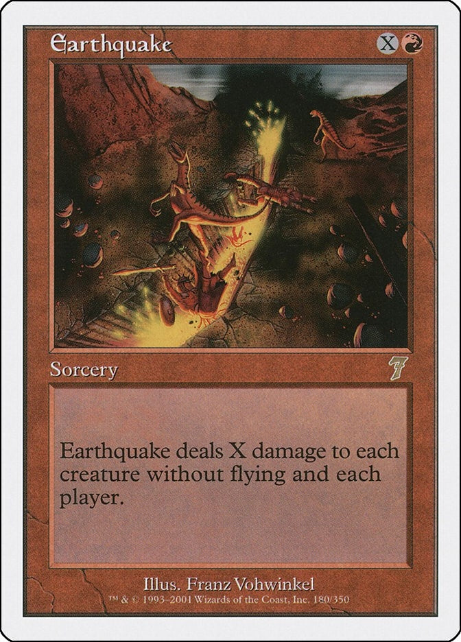 Image for Earthquake (180) [7th Edition] - Magic: The Gathering