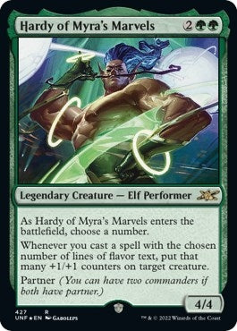 Image for Hardy of Myra's Marvels (Galaxy Foil) (427) [Unfinity] - Magic: The Gathering