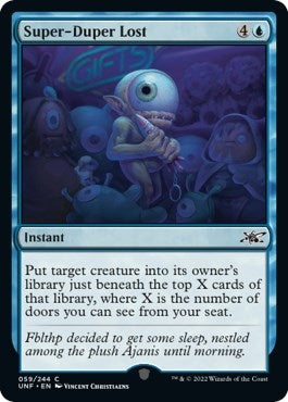 Image for Super-Duper Lost (59) [Unfinity] - Magic: The Gathering