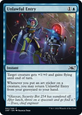 Image for Unlawful Entry (62) [Unfinity] - Magic: The Gathering
