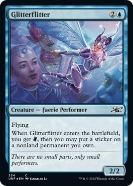 Image for Glitterflitter (Galaxy Foil) (334) [Unfinity] - Magic: The Gathering