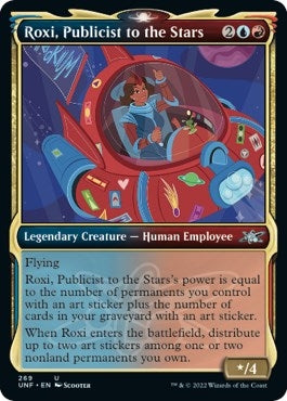 Image for Roxi, Publicist to the Stars (Showcase) (269) [Unfinity] - Magic: The Gathering