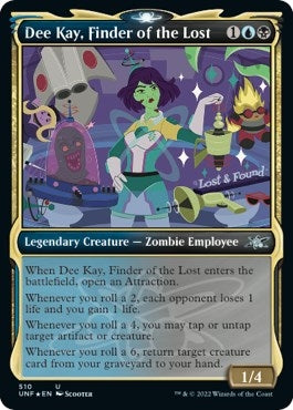 Image for Dee Kay, Finder of the Lost (Showcase) (Galaxy Foil) (510) [Unfinity] - Magic: The Gathering