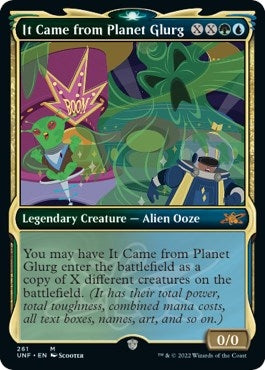 Image for It Came from Planet Glurg (Showcase) (261) [Unfinity] - Magic: The Gathering