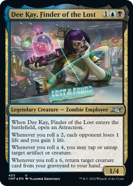 Image for Dee Kay, Finder of the Lost (Galaxy Foil) (453) [Unfinity] - Magic: The Gathering