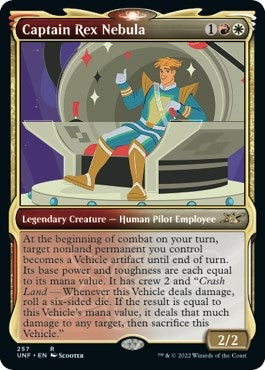 Image for Captain Rex Nebula (Showcase) (257) [Unfinity] - Magic: The Gathering