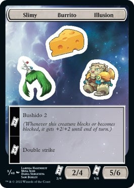 Image for Slimy Burrito Illusion (9) [Unfinity] - Magic: The Gathering