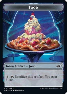 Image for Food Token (010) (10) [Unfinity] - Magic: The Gathering