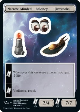 Image for Narrow-Minded Baloney Fireworks (12) [Unfinity] - Magic: The Gathering