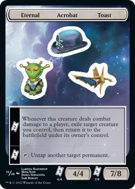 Image for Eternal Acrobat Toast (19) [Unfinity] - Magic: The Gathering