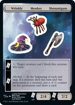 Image for Wrinkly Monkey Shenanigans (31) [Unfinity] - Magic: The Gathering