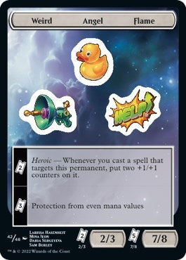 Image for Weird Angel Flame (42) [Unfinity] - Magic: The Gathering