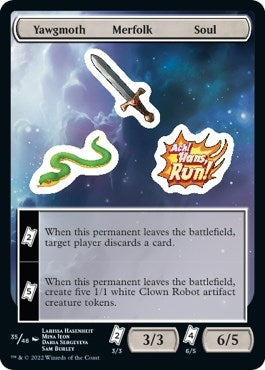 Image for Yawgmoth Merfolk Soul (35) [Unfinity] - Magic: The Gathering