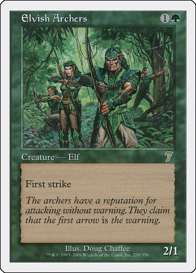 Image for Elvish Archers (239) [7th Edition] - Magic: The Gathering