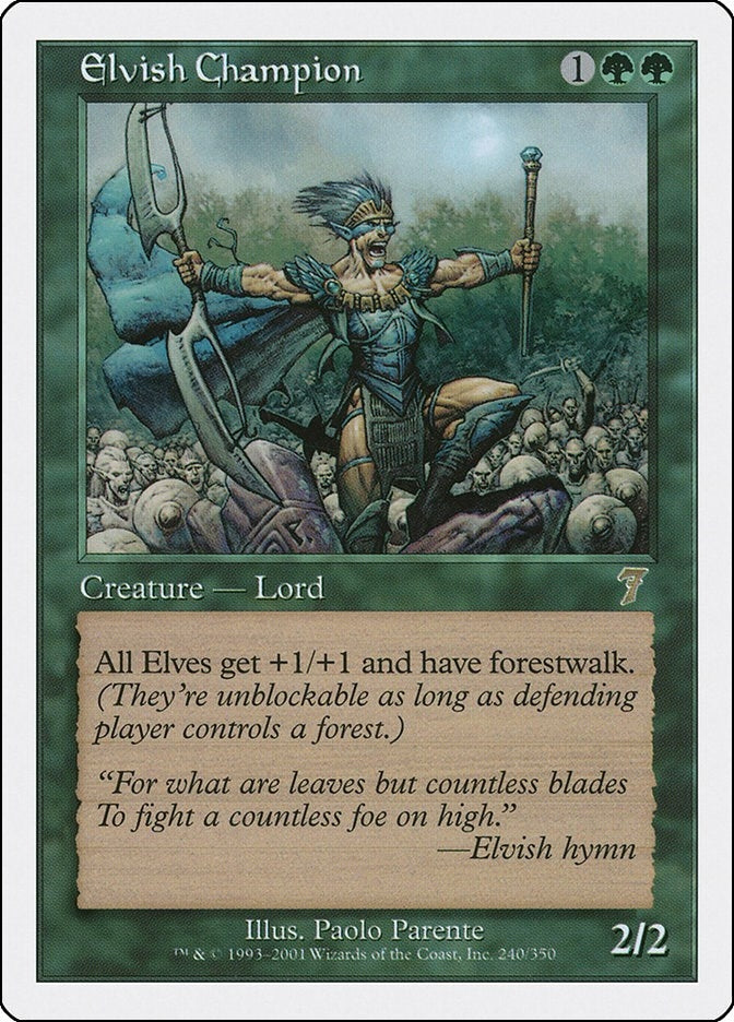 Image for Elvish Champion (240) [7th Edition] - Magic: The Gathering