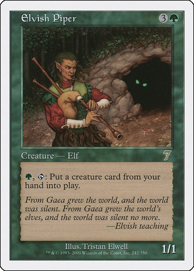 Image for Elvish Piper (242) [7th Edition] - Magic: The Gathering