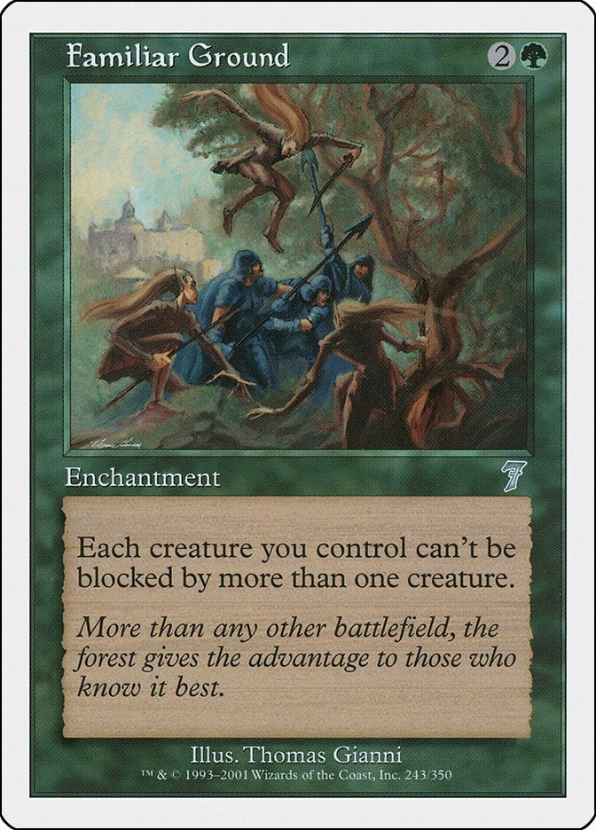 Image for Familiar Ground (243) [7th Edition] - Magic: The Gathering