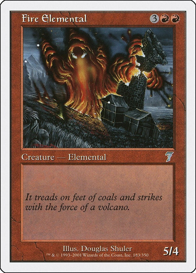 Fire Elemental (183) [7th Edition]