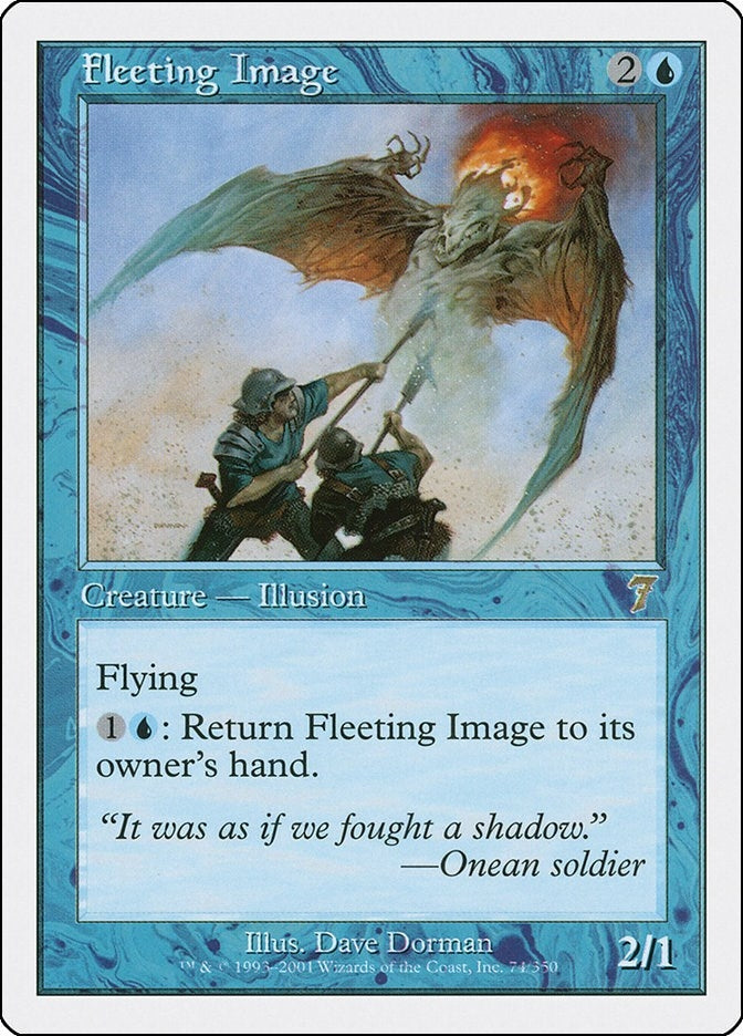 Image for Fleeting Image (74) [7th Edition] - Magic: The Gathering