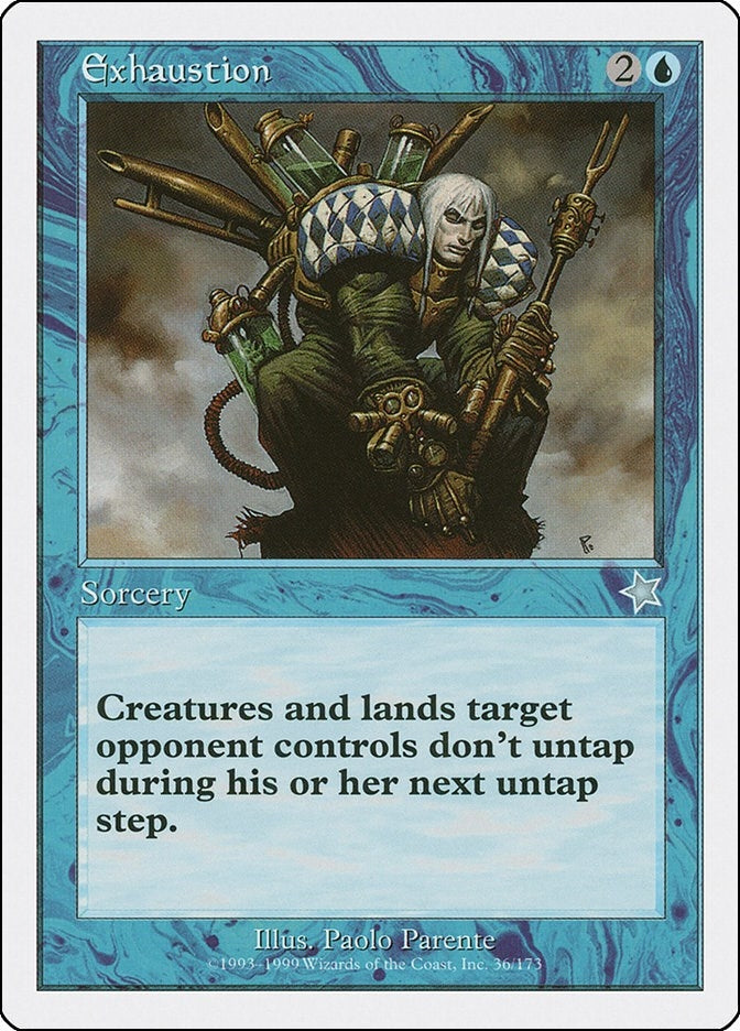 Image for Exhaustion (36) [Starter 1999] - Magic: The Gathering