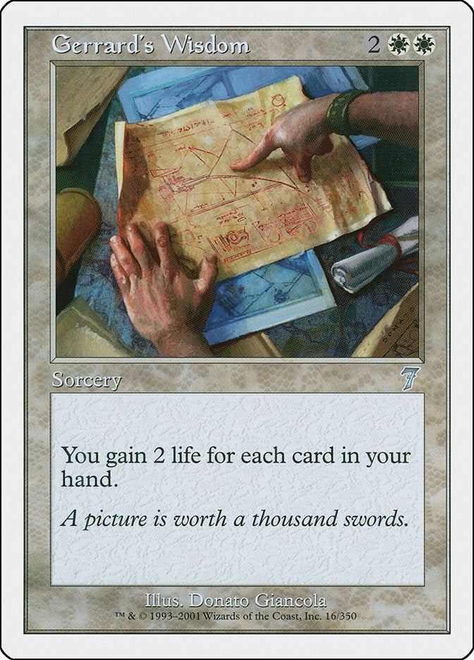 Image for Gerrard's Wisdom (16) [7th Edition] - Magic: The Gathering