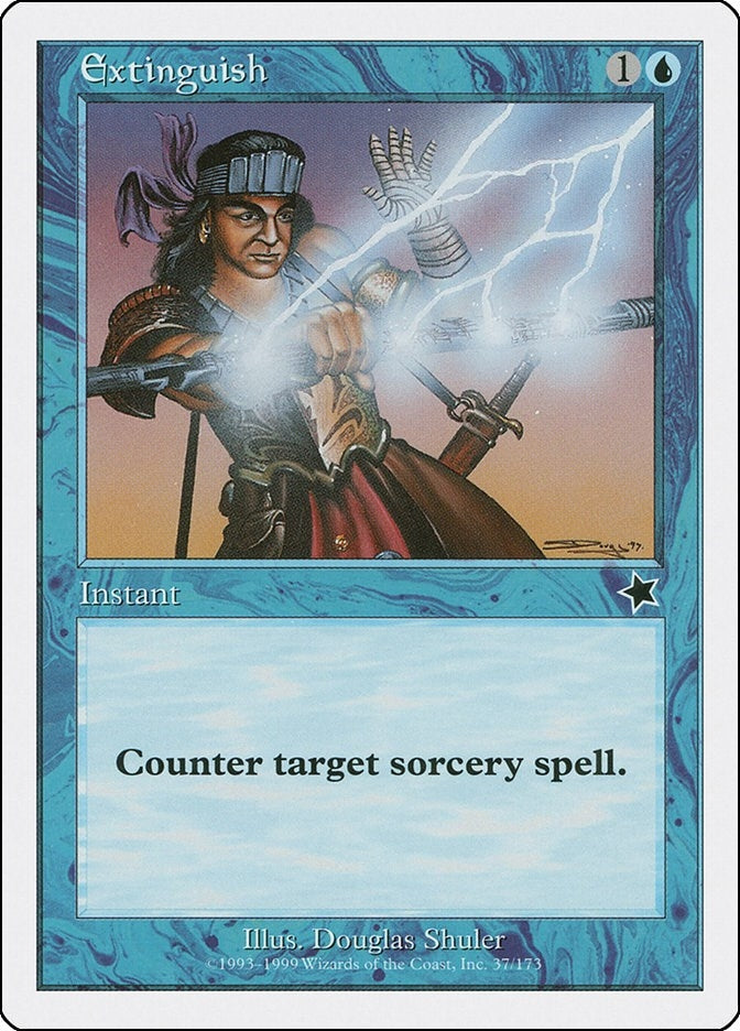 Image for Extinguish (37) [Starter 1999] - Magic: The Gathering