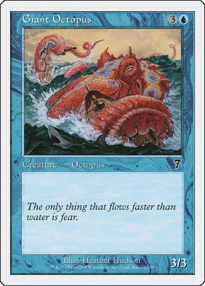 Image for Giant Octopus (77) [7th Edition] - Magic: The Gathering