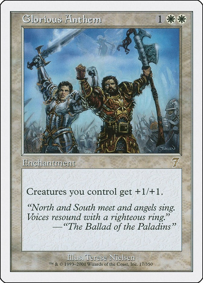 Image for Glorious Anthem (17) [7th Edition] - Magic: The Gathering