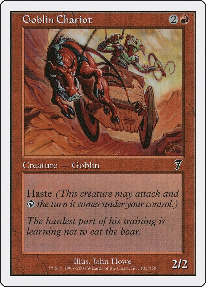 Image for Goblin Chariot (185) [7th Edition] - Magic: The Gathering