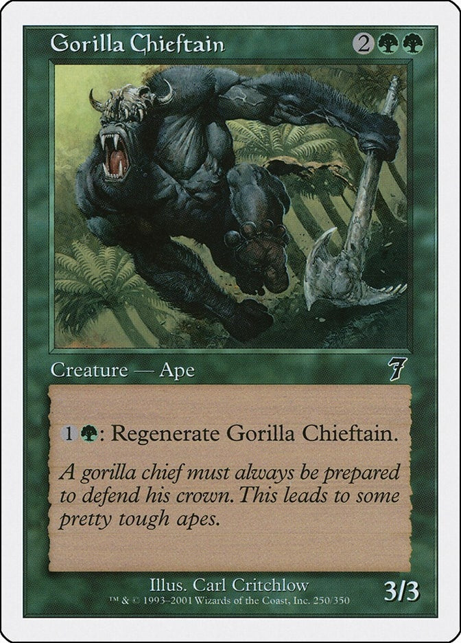Image for Gorilla Chieftain (250) [7th Edition] - Magic: The Gathering
