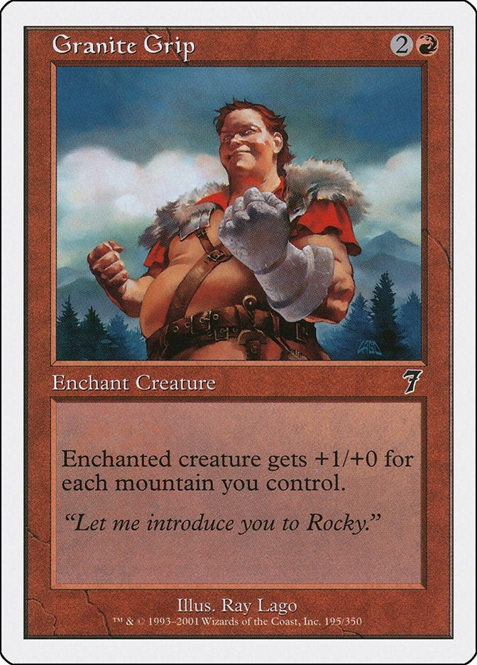 Image for Granite Grip (195) [7th Edition] - Magic: The Gathering