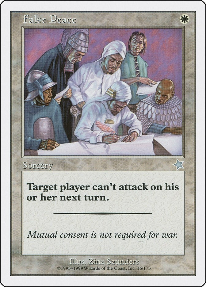 Image for False Peace (16) [Starter 1999] - Magic: The Gathering