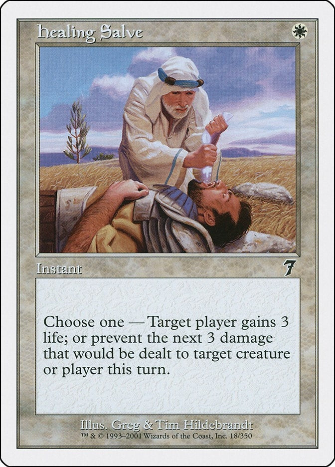 Image for Healing Salve (18) [7th Edition] - Magic: The Gathering
