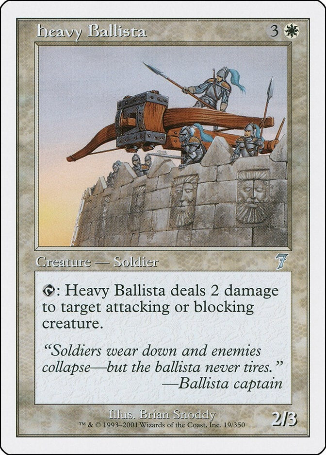 Image for Heavy Ballista (19) [7th Edition] - Magic: The Gathering