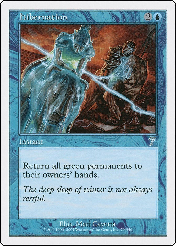 Image for Hibernation (79) [7th Edition] - Magic: The Gathering