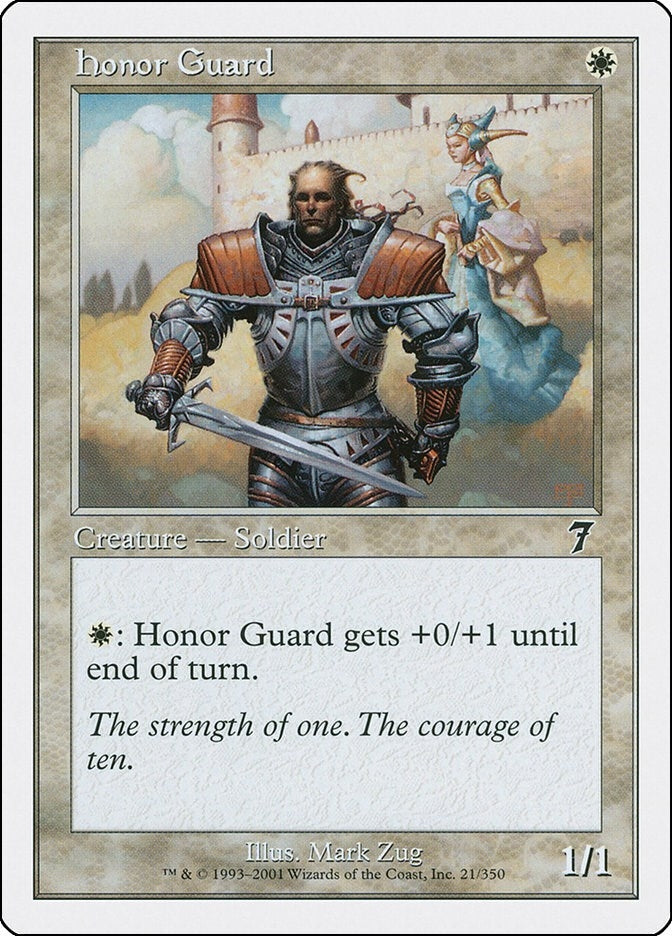Image for Honor Guard (21) [7th Edition] - Magic: The Gathering