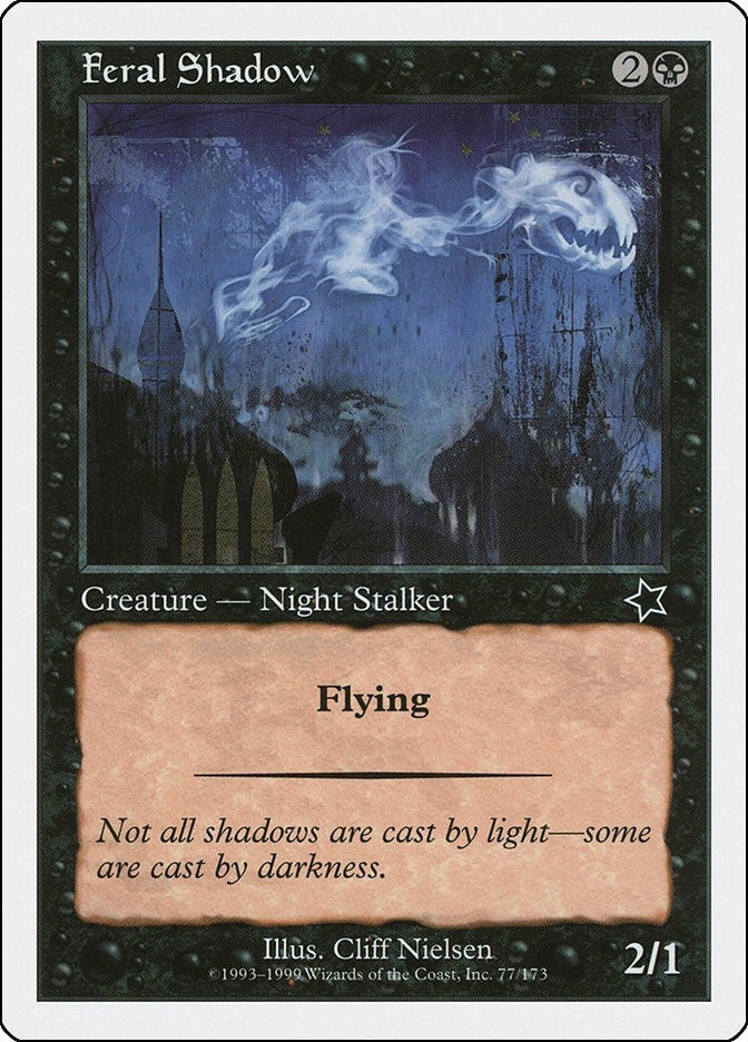Image for Feral Shadow (77) [Starter 1999] - Magic: The Gathering