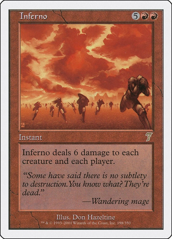 Image for Inferno (198) [7th Edition] - Magic: The Gathering