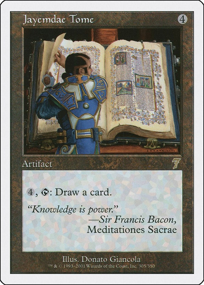 Image for Jayemdae Tome (305) [7th Edition] - Magic: The Gathering