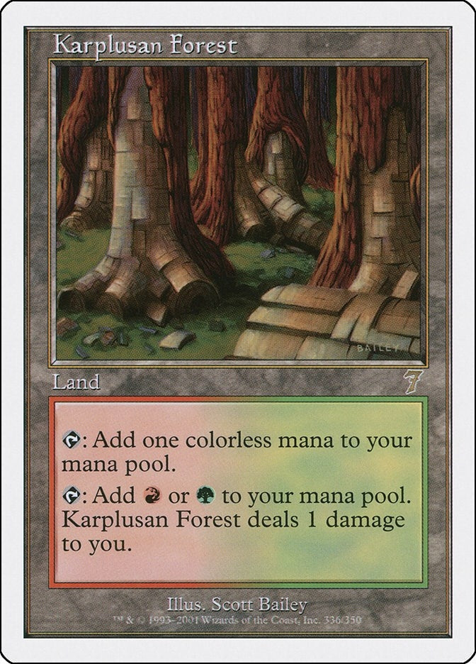 Image for Karplusan Forest (336) [7th Edition] - Magic: The Gathering