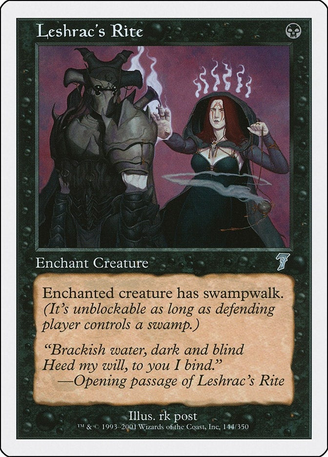 Image for Leshrac's Rite (144) [7th Edition] - Magic: The Gathering