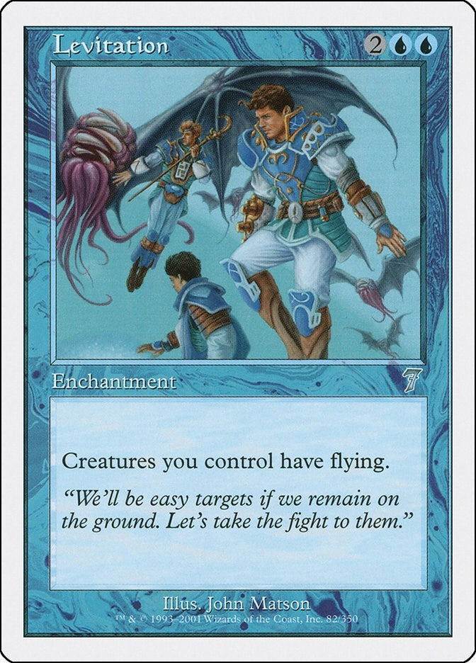 Image for Levitation (82) [7th Edition] - Magic: The Gathering