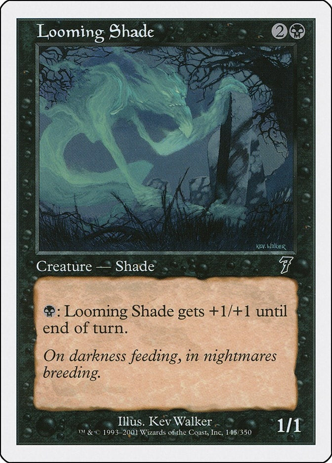 Image for Looming Shade (145) [7th Edition] - Magic: The Gathering