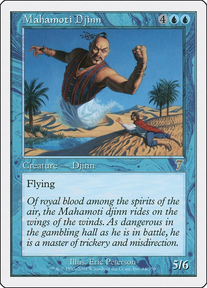 Image for Mahamoti Djinn (84) [7th Edition] - Magic: The Gathering