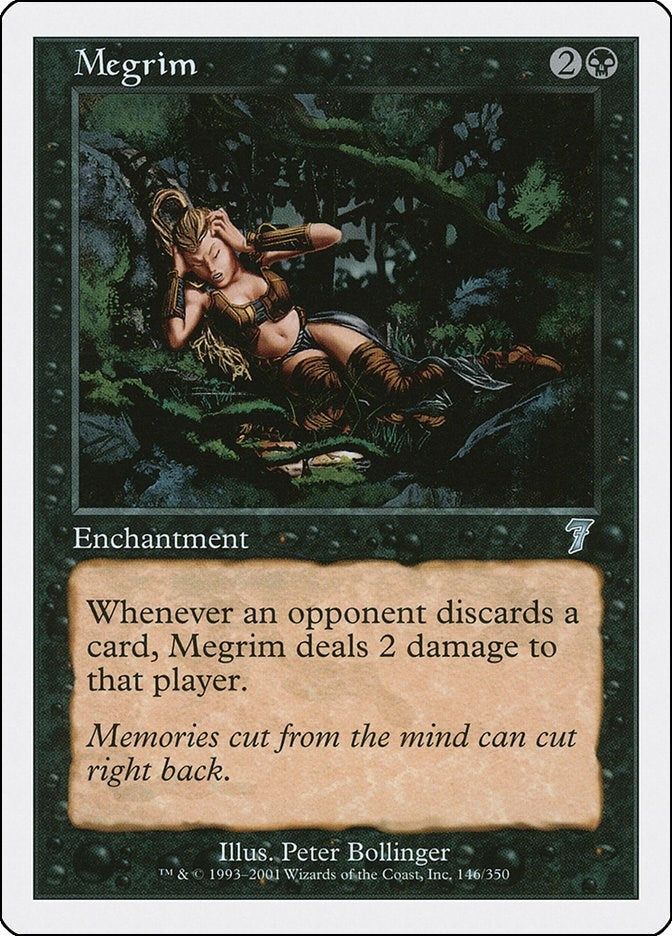 Image for Megrim (146) [7th Edition] - Magic: The Gathering