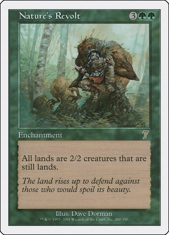 Image for Nature's Revolt (260) [7th Edition] - Magic: The Gathering