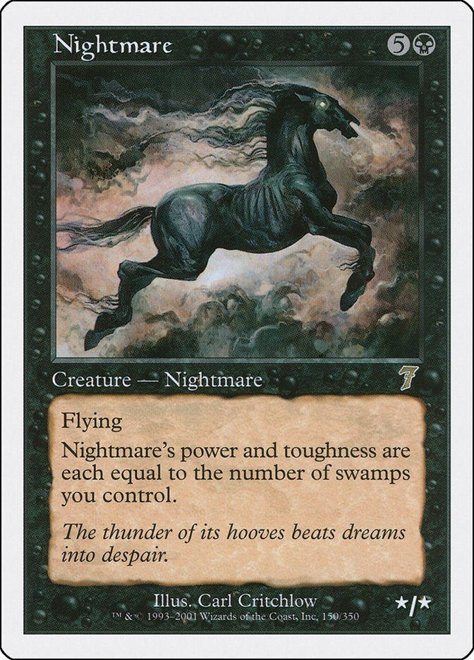 Image for Nightmare (150) [7th Edition] - Magic: The Gathering