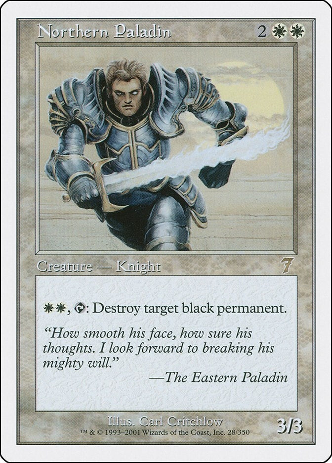 Image for Northern Paladin (28) [7th Edition] - Magic: The Gathering